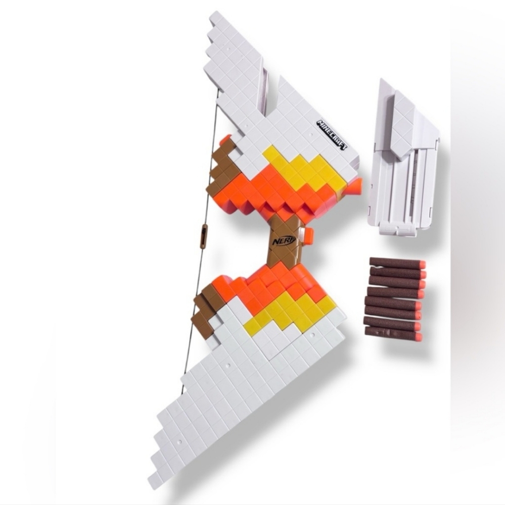 NERF Minecraft Sabrewing Motorized Blaster Bow